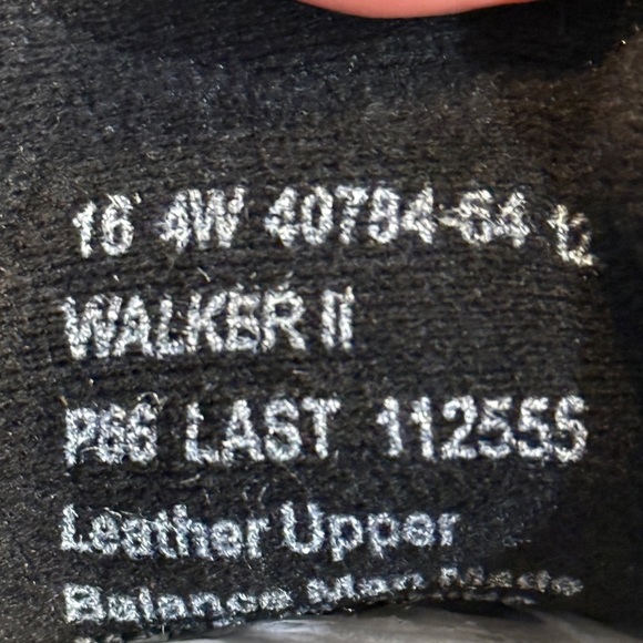 NWT Men’s DREW Walker II brown leather orthopedic oxfords- Size 16 Wide 4W